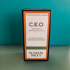 Sunday Riley C.E.O. Vitamin C Serum Box